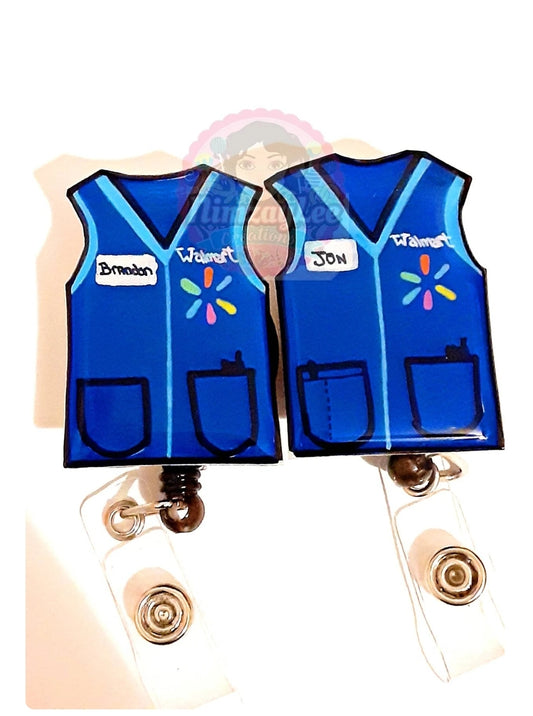 Walmart Personalized Badge Reel